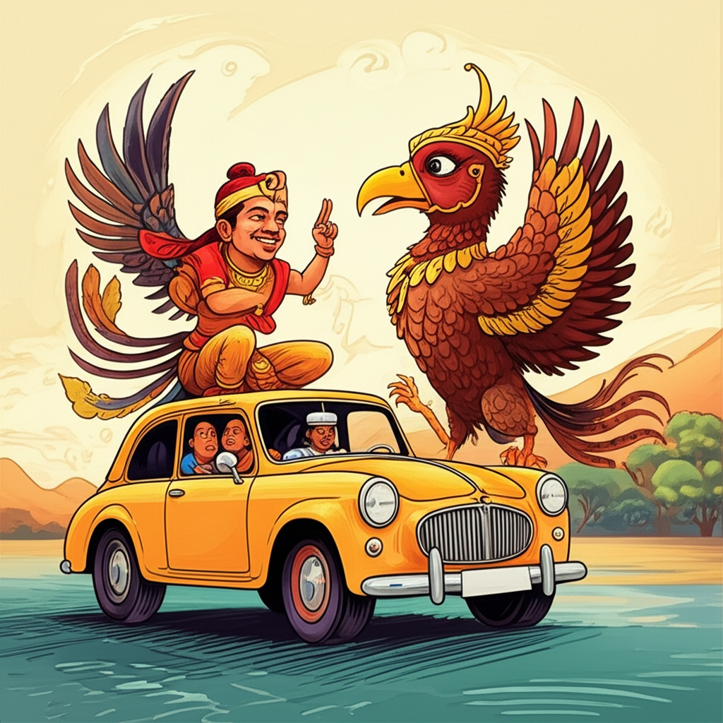 The Whispers of the River: An Encounter with the Garuda of Ganga