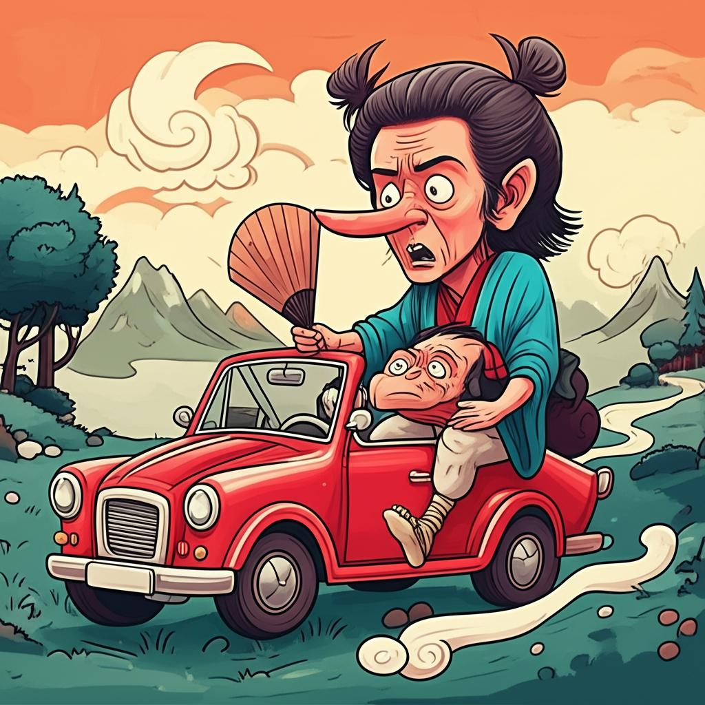 The Whispers of the Wild: An Encounter with the Tengu of Izumo