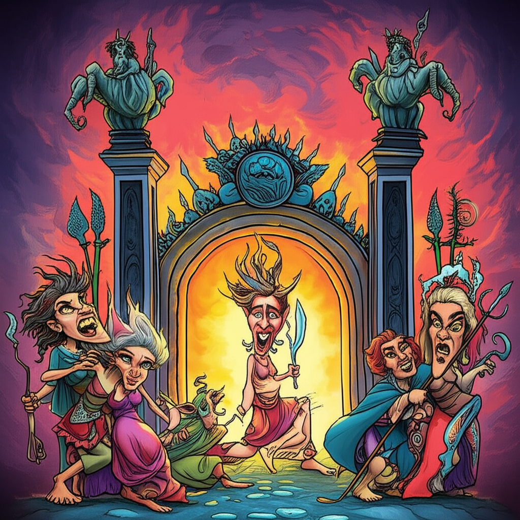 Whispers from the Aether: The Furies and the Ethereal Gate of Dawn