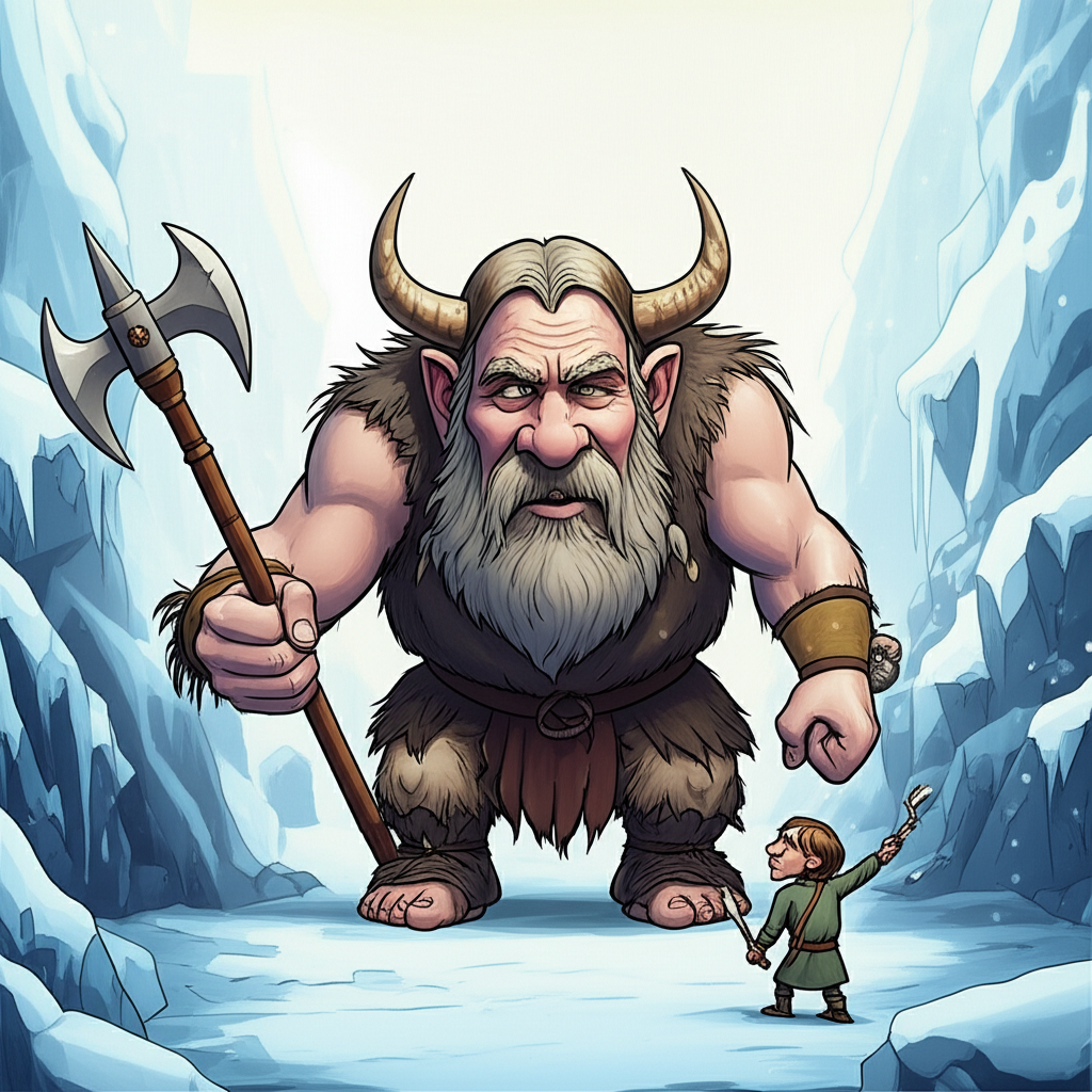 Whispers from the Frost: An Encounter with the Jotnar of Niflheim