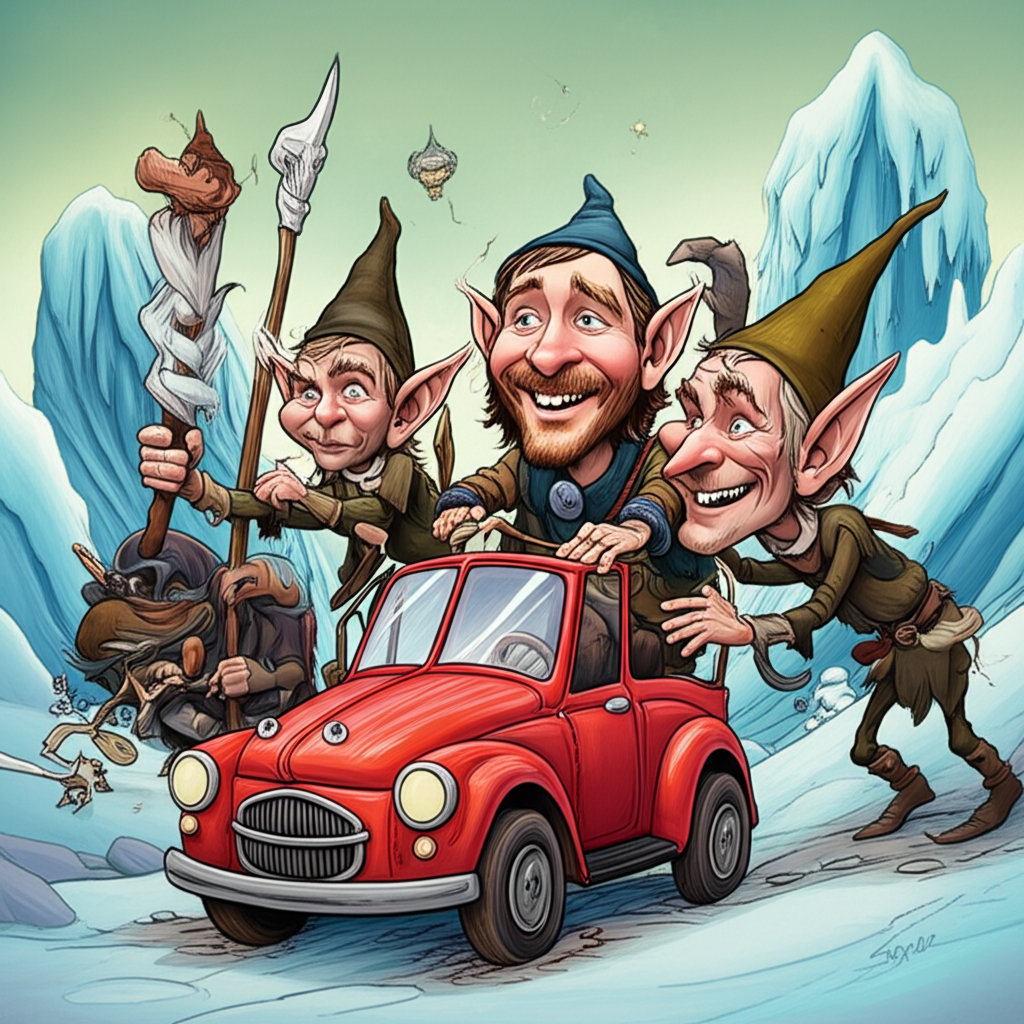 Whispers from the Frosty Peaks: An Encounter with the Alfar of Jotunheim