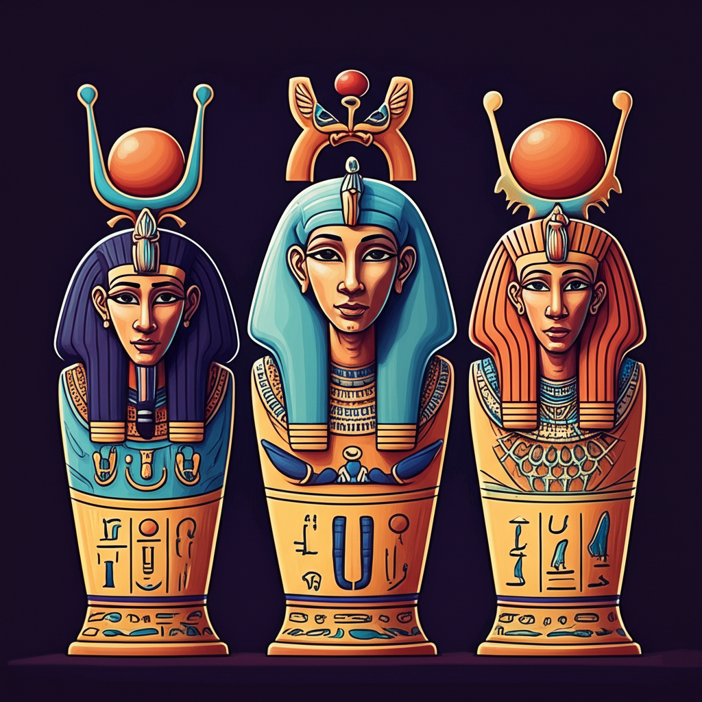 Whispers from the Nile: The Enigmatic Canopic Jars and the Mystery of Hathor