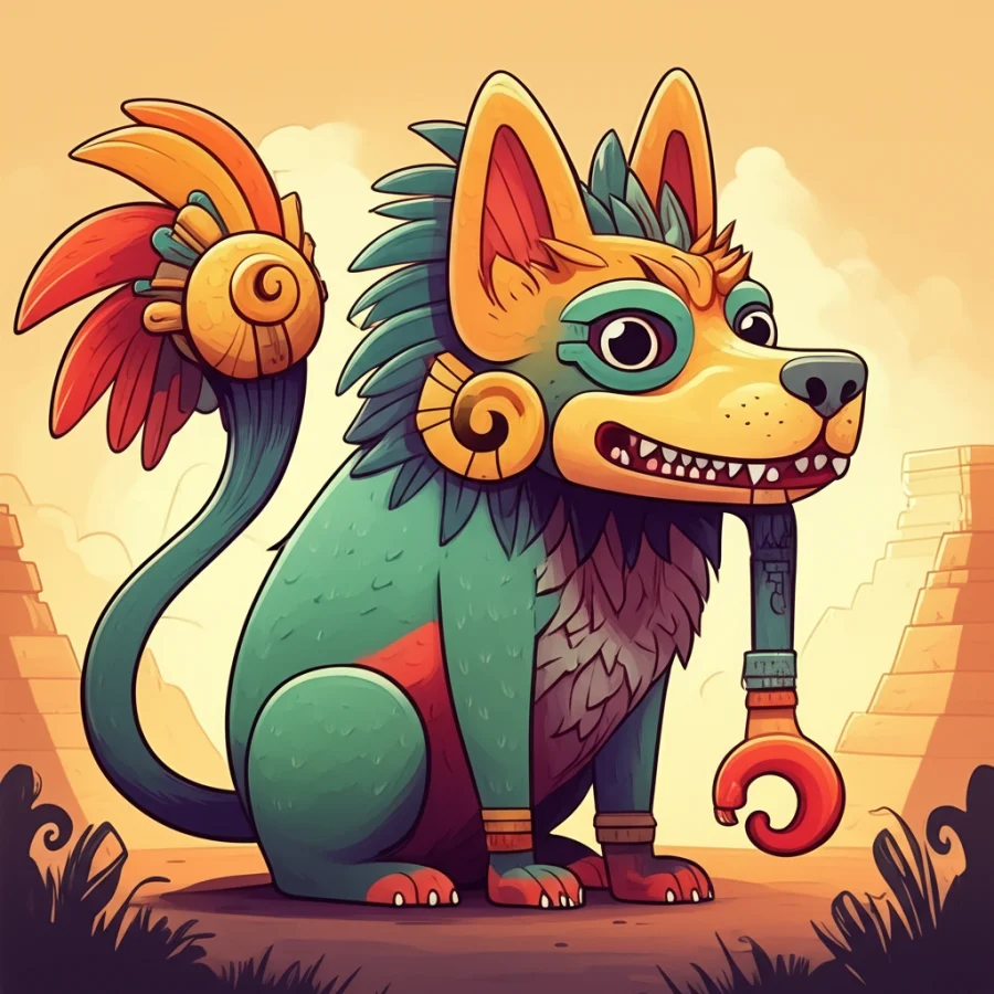 Whispers from the Obsidian Depths: The Ahuizotl, Guardian of Teotihuacan’s Mysteries