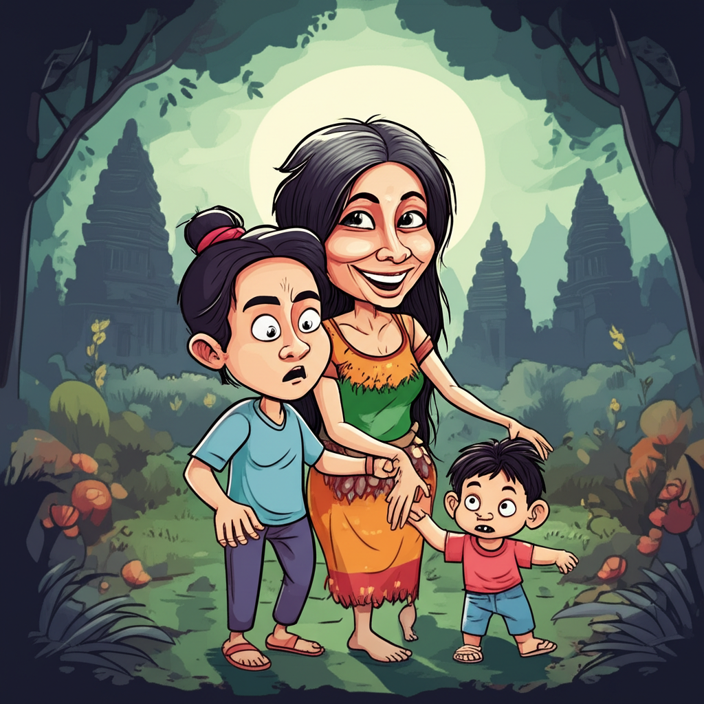 Whispers in the Shadow of Prambanan: An Encounter with the Wewe Gombel