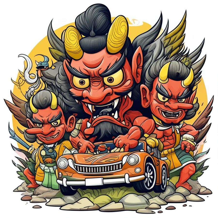 Whispers of the Forest: The Myth of the Tengu and the Sacred Groves of Ise