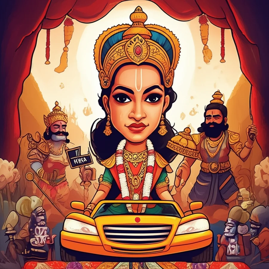 Whispers of the Golden City: A Prophecy from the Ancient Indian Epic