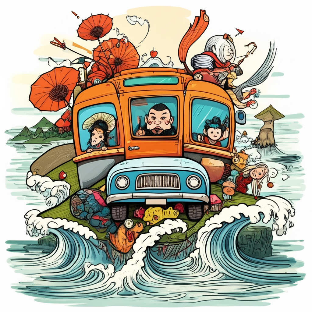 Whispers of the Sea and Sky: The Creation of Islands and the Songs of Ise Grand Shrine