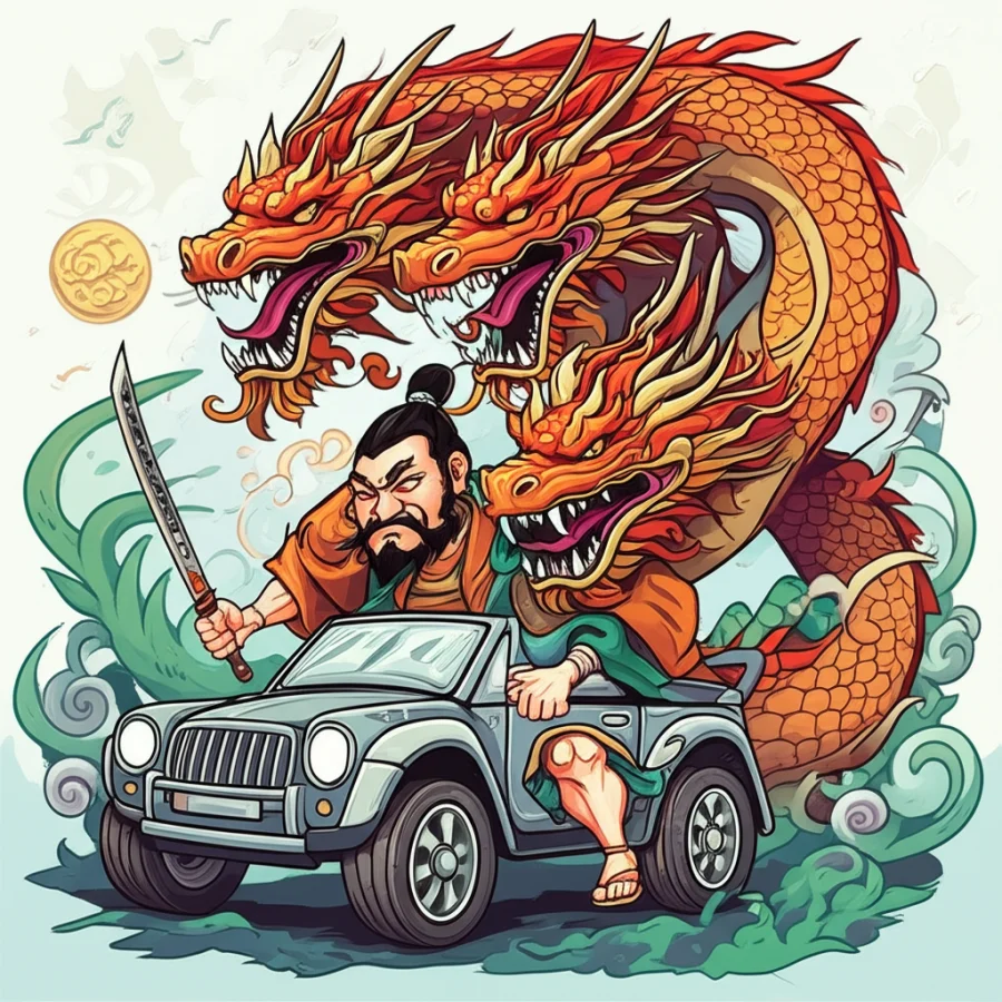 Whispers of the Serpent and the Wind: Fujin and the Legend of Yamata-no-Orochi