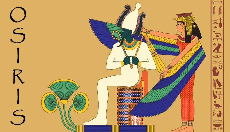 The Journey of Osiris and the Eternal Flame: An Ancient Egyptian Myth